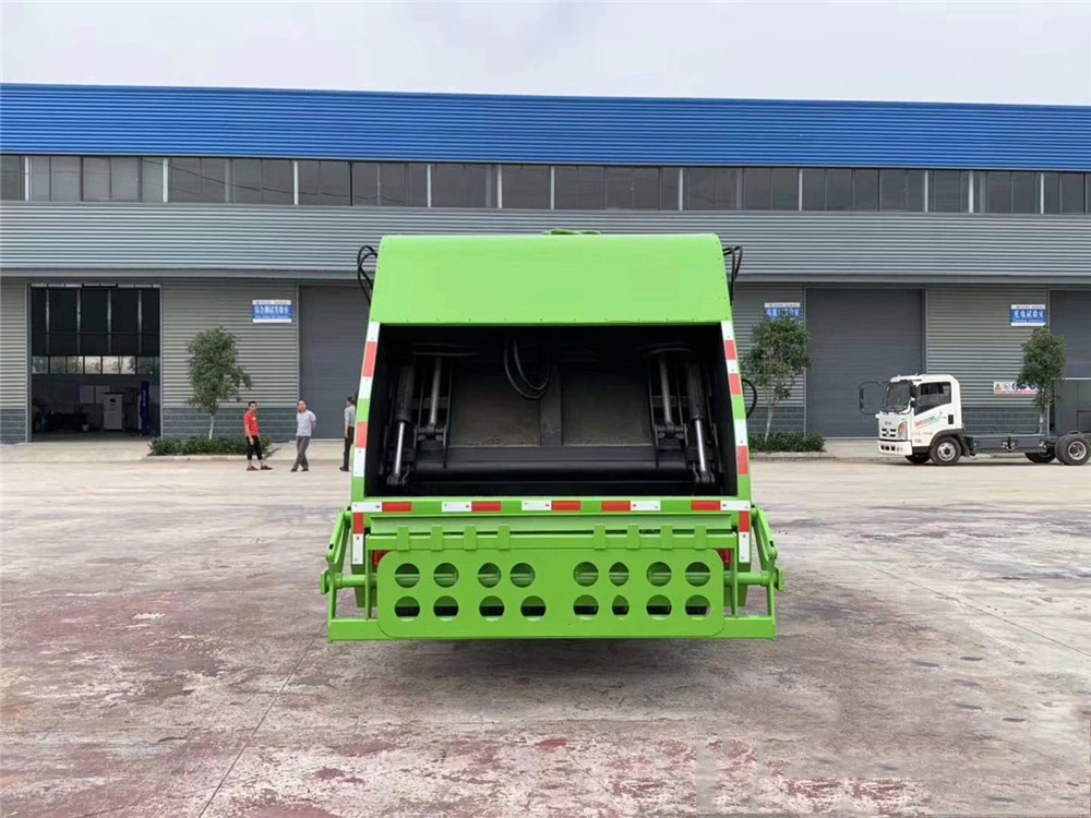 純電動(dòng)8立方壓縮垃圾車(chē)可上牌