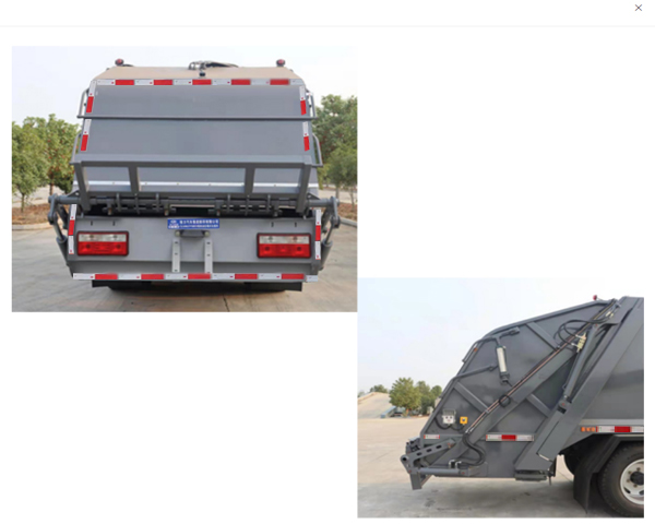 程力牌CL5083ZYSBEV型純電動壓縮式垃圾車