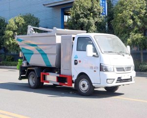 程力牌CL5043ZZZBEV型純電動(dòng)自裝卸式垃圾車