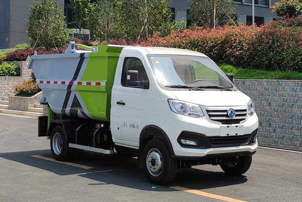 程力牌CL5031ZZZBEV型純電動(dòng)自裝卸式垃圾車