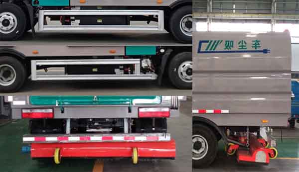 程力牌CL5080TXCBEV型純電動吸塵車