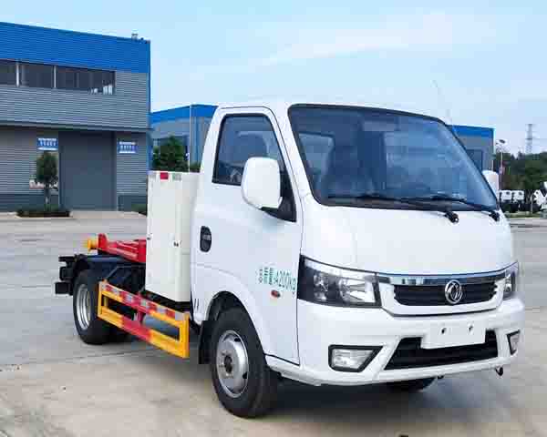程力牌CL5041ZXXBEV型純電動(dòng)車(chē)廂可卸式垃圾車(chē)